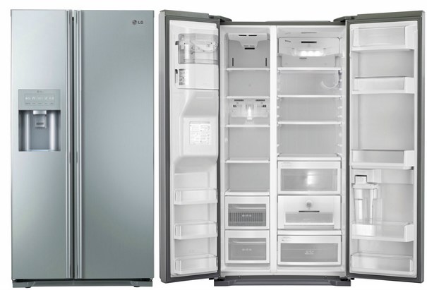 холодильник низкий и широкий