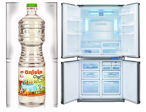 как почистить холодильник внутри