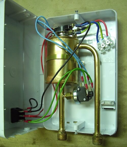как подключить проточный водонагреватель к электросети